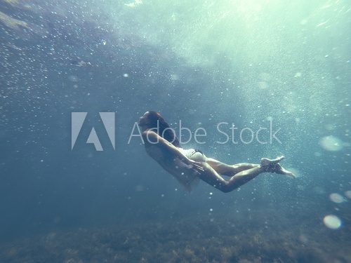 Diving  Ludzie Plakat