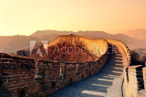 Great Wall morning  Architektura Plakat