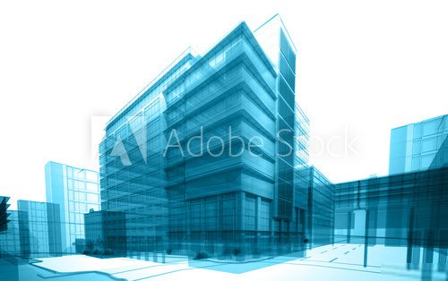transparent building  Architektura Plakat