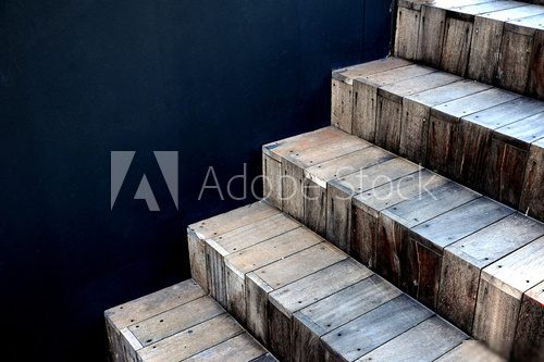Abstract stairs in interior  Schody Fototapeta