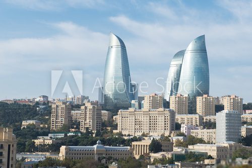 Baku  Fototapety Miasta Fototapeta