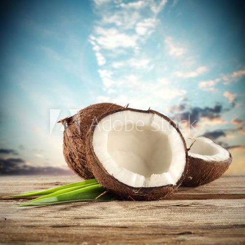 coconuts  Owoce Obraz