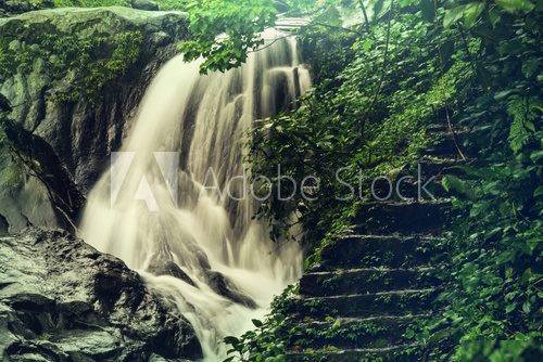 Waterfall in Indonesia  Fototapety Wodospad Fototapeta
