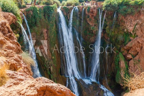 Cascades d'Ouzoud watervallen, Marokko  Fototapety Wodospad Fototapeta