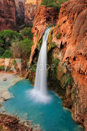 Waterfall in Grand Canyon, Arizona, US  Fototapety Wodospad Fototapeta