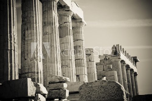greek columns Styl Klasyczny Fototapeta