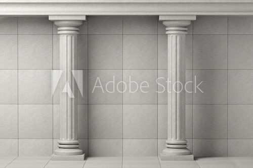 Classic Ancient Columns Styl Klasyczny Fototapeta