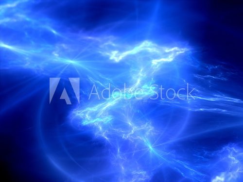 Glowing vibrant plasma in space Fototapety Neony Fototapeta