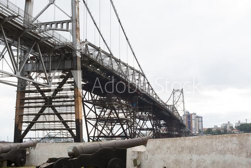 Puente de FlorianÃ³polis Industrialne Fototapeta
