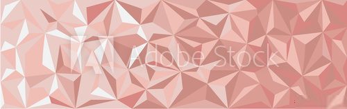 Red polygonal background ,triangle line ,vector illustration Fototapety Pastele Fototapeta