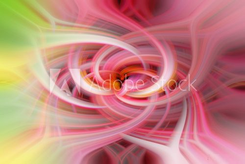 Pink twirl Abstrakcja Obraz