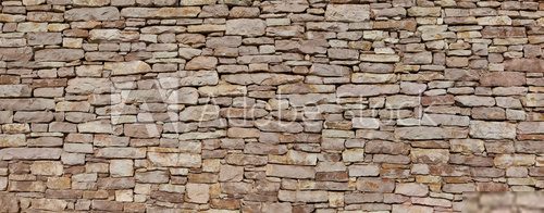 Textur-Serie: Natursteinmauer  Mur Fototapeta