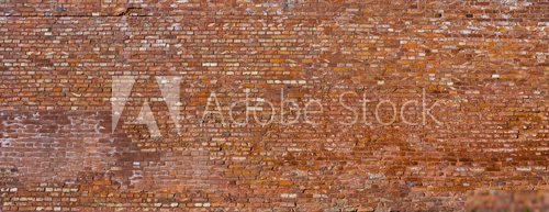 Background texture of a brick wall  Mur Fototapeta