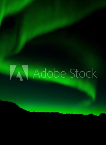 Aurora Borealis, Northern Lights  Niebo Fototapeta