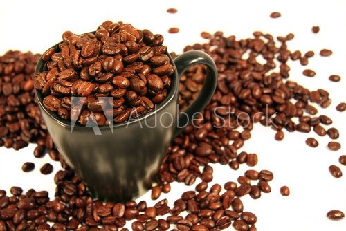 roasted coffee beans  Fototapety do Kawiarni Fototapeta