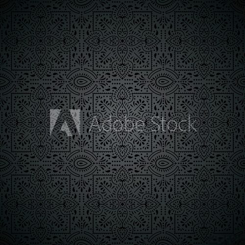 Royal black wallpaper  Tekstury Fototapeta