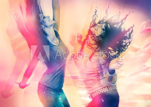 arty picture of dancing girls / disco disco 07  Muzyka Obraz
