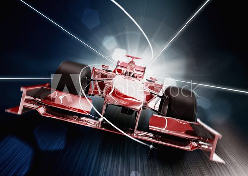 3d render, formula one car concept Plakaty dla Nastolatka Plakat