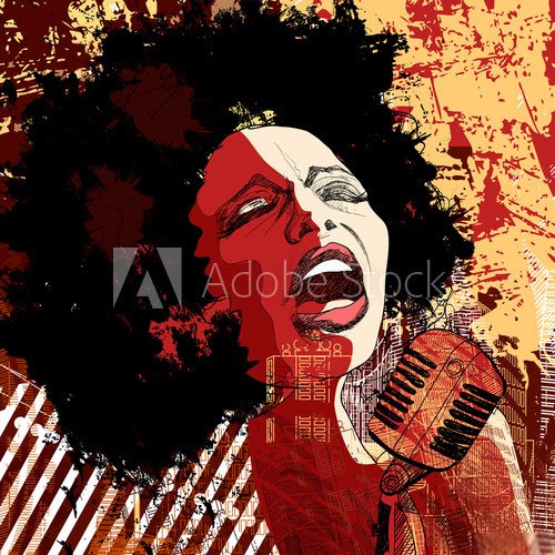 All that jazz! – emocjonalny portret wokalistki
 Obrazy do Sypialni Obraz