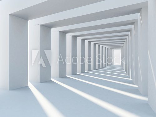 Architektura przyszłości – abstrakcja bieli
 Architektura Fototapeta