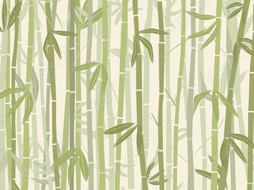 Bamboo forest Fototapety do Łazienki Fototapeta