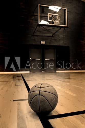Boisko do kosza – klasyka basketu 
 Fototapety do Pokoju Nastolatka Fototapeta