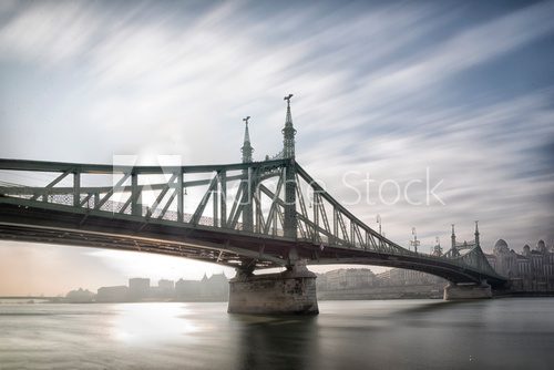 bridge in budapest Mosty Obraz