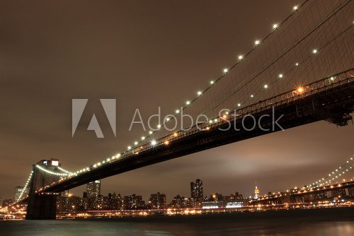 Brooklin na tle nocnego nieba
Fototapety Mosty Fototapeta