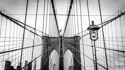 brooklyn bridge in new york Mosty Obraz
