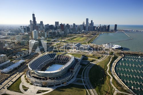 Chicago z wysokiej perspektywy
 Architektura Obraz