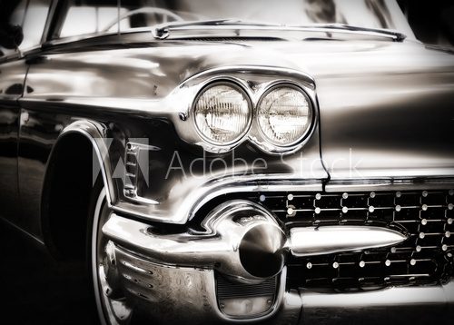 Chromowany klasyk – retro samochód
 Retro - Vintage Obraz