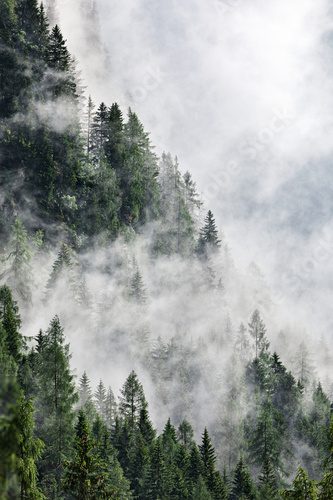 clouds over a mountain #5 Las Fototapeta