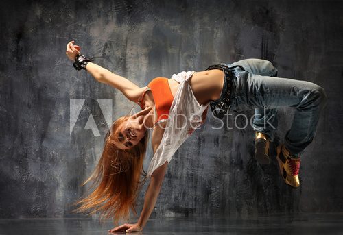 Dziewczyna breakdancerka
 Fototapety do Pokoju Nastolatka Fototapeta