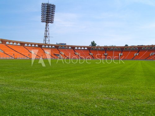 empty football field  Stadion Fototapeta