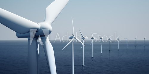 Farma energii – turbiny zanurzone w oceanie
 Fototapety 3D Fototapeta