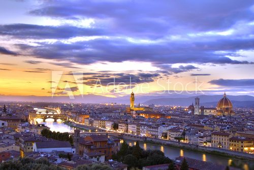 Florencja – wieczór w mieście kochanków
 Krajobraz Fototapeta