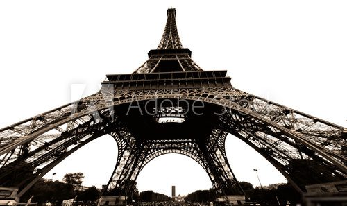 france, paris: tour eiffel Fototapety Wieża Eiffla Fototapeta