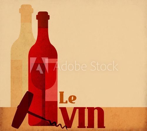 Francuskie wino
 Obrazy do Kuchni  Obraz