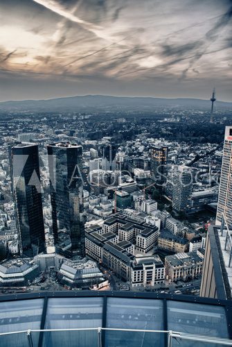Frankfurt – widokówka
 Architektura Fototapeta