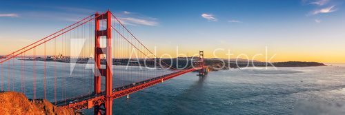 Golden Gate bridge, San Francisco California Mosty Obraz