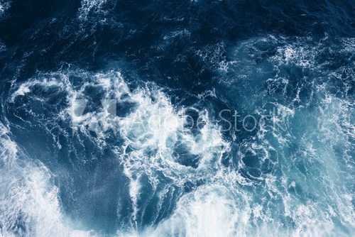 Imponujący morski chaos Styl Marynistyczny Fototapeta