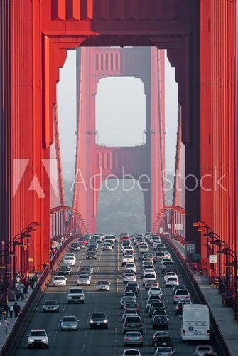 Jazda Golden Gate
 Fototapety Mosty Fototapeta