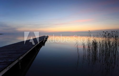 Jezioro – wieczorne łowy
 Krajobraz Fototapeta