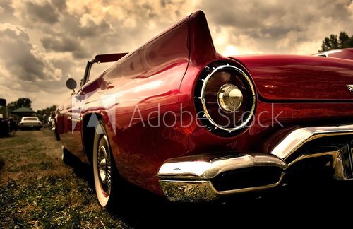 Klasyczny staruszek – vintage samochód
 Pojazdy Fototapeta