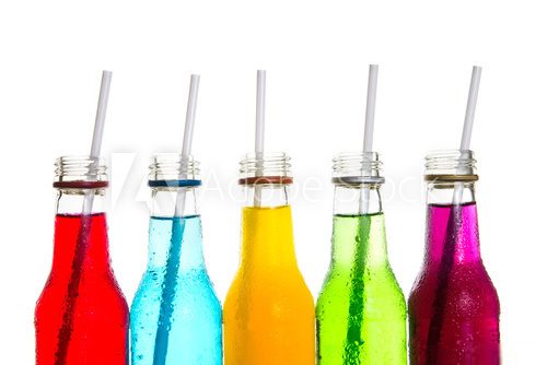 Kolorowe butelki – mrożona fototapeta w stereo
 Fototapety do Kuchni Fototapeta