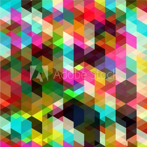 Kolorowe piksele
 Abstrakcja Obraz