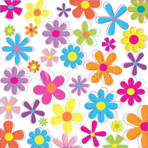 Kwiaty kolorami malowane
 Kwiaty Obraz