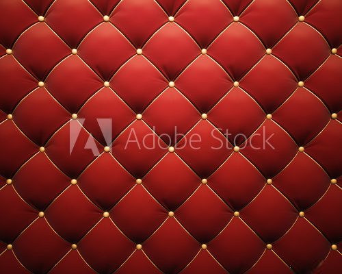 Luxorious leather sofa upholstery Fototapety do Salonu Fryzjerskiego Fototapeta