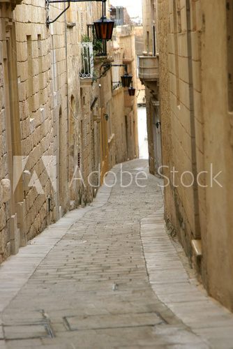 Malta: średniowieczna Mdina  
 Fototapety Uliczki Fototapeta