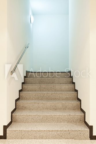 modern architecture, new empty apartment, staircase  Schody Fototapeta